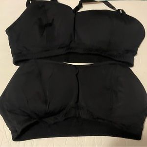 Oh Baby by Motherhood 2 Maternity Bras XL